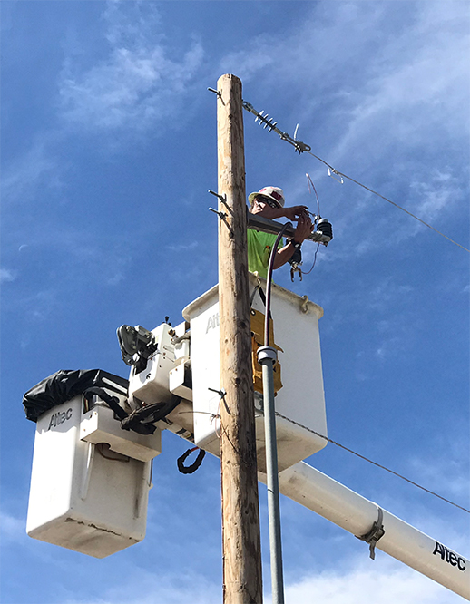 Overhead and Underground line extensions